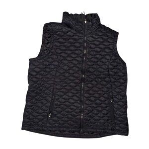 Free Country Womens Black Quilted Puffer Vest Size XXL